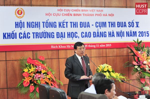  Hội Cựu chiến binh Cụm thi đua số 5 các trường đại học,  cao đẳng tổng kết công tác thi đua năm 2015