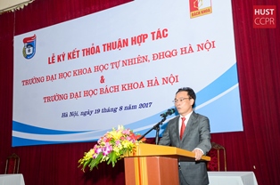 Bước phát triển mới trong quan hệ giữa ĐH Nhà cái uy tín io
 và ĐH Khoa học Tự nhiên – ĐHQG Hà Nội