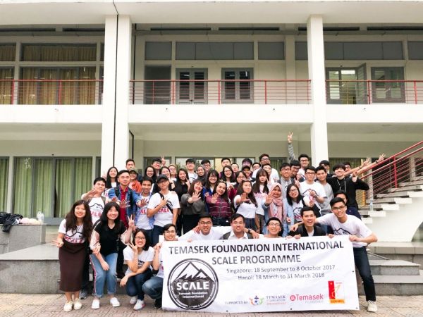 Summary of student exchange programme TF Scale 2017-2018