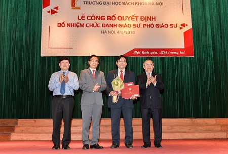 Lễ công bố Quyết định bổ nhiệm chức danh  Giáo sư, Phó Giáo sư năm 2017