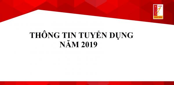 Thông báo tuyển dụng năm 2019