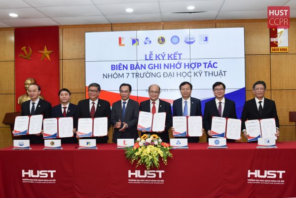 Nhóm 7 trường đại học kỹ thuật ký kết hợp tác toàn diện