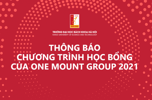 Chương trình học bổng của One Mount Group 2021