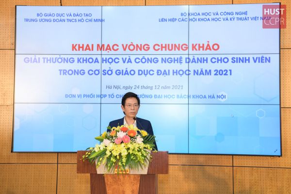 Giải thưởng “Khoa học và công nghệ dành cho sinh viên trong các cơ sở Giáo dục Đại học” khai mạc Vòng chung khảo