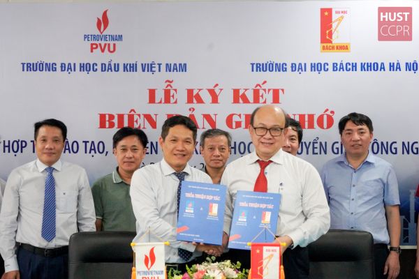 Nhà cái uy tín io
 ký Biên bản ghi nhớ hợp tác với Trường Đại học Dầu khí Việt Nam