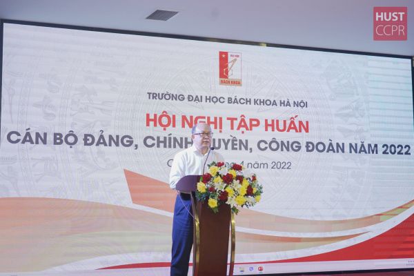 Tinh thần “Một Bách khoa” tại Hội nghị tập huấn cán bộ Đảng, Chính quyền, Công đoàn 2022