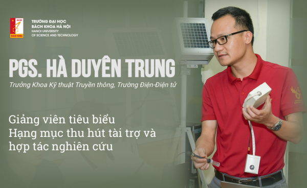 Giảng viên tiêu biểu PGS. Hà Duyên Trung: “Dân nghiên cứu phải luôn nghĩ cái mới”