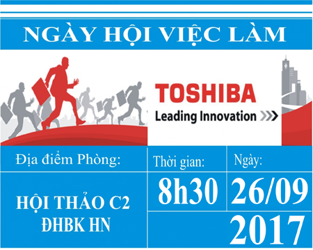 Hội thảo việc làm tại Nhật Bản của công ty Toshiba