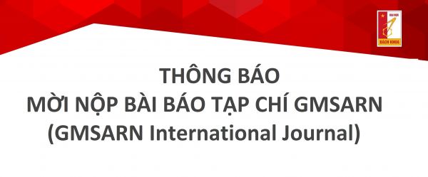 THÔNG BÁO MỜI NỘP BÀI BÁO TẠP CHÍ GMSARN