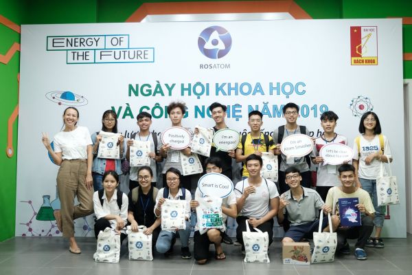 Ngày hội khoa học và công nghệ năm 2019:” Năng lượng hạt nhân cho cuộc sống tươi đẹp hơn” tại Đại học Bách Khoa Hà Nội