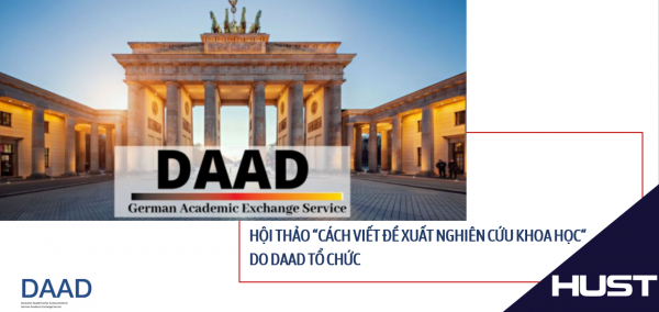 Hội thảo “Cách viết đề xuất nghiên cứu khoa học“ do DAAD tổ chức