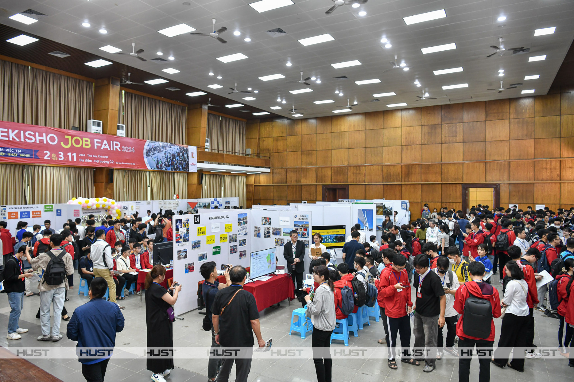 HUST Hosts Sekisho Job Fair 2024, Connecting Students with Japanese Recruiters